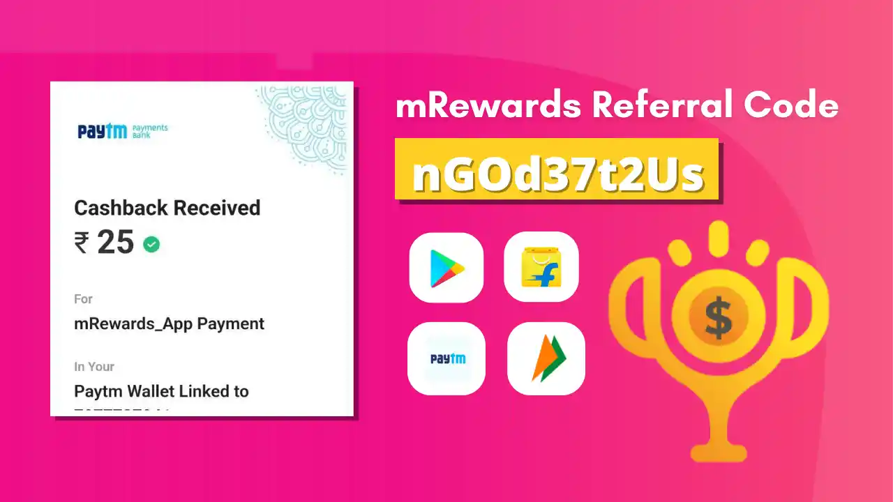 Read more about the article mRewards App: Earn Free UPI Cash, Google Play, Flipkart eGift Card | Proof Attached
