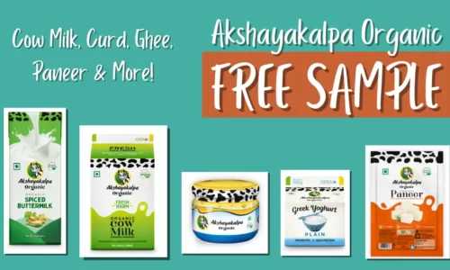 Akshayakalpa Organic Free Sample: Order Milk, Curd, Paneer & More With No Shipping Charges