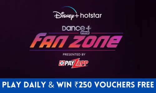 Hotstar Dance+ Pro Fan Zone Quiz Answers Today 15th January | Win ₹250 Cash Voucher