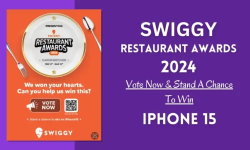 Swiggy Restaurant Awards 2024: Vote & Stand A Chance To Win iPhone 15