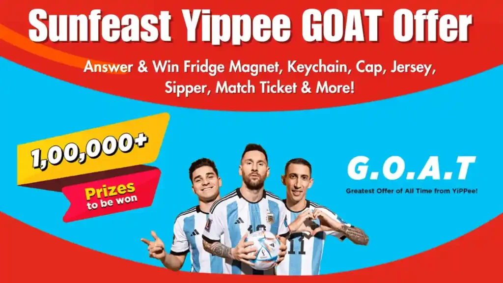 Sunfeast Yippee GOAT Offer