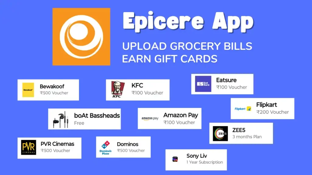 Epicere App Gift Cards