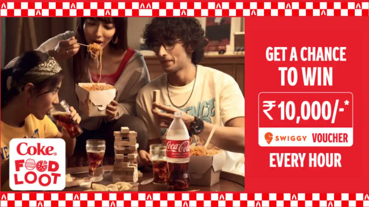Read more about the article Coke Food Loot Promotion: Win ₹10,000 Swiggy Meal Voucher | Coke2Home